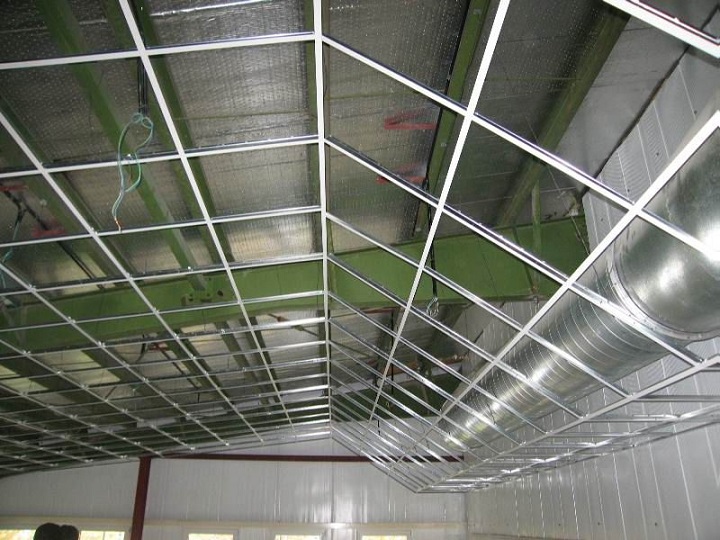  تایل زیرسازی سقف آکوستیک 